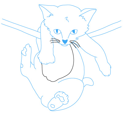 Katzenbaby zeichnen 19