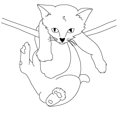 Katzenbaby zeichnen 20