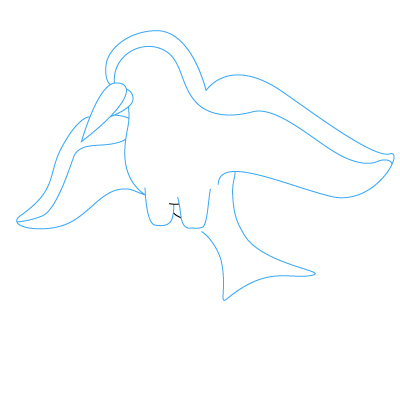 Vogel zeichnen 11