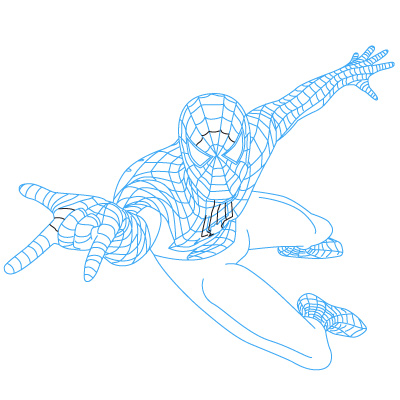 Spiderman  zeichnen 15