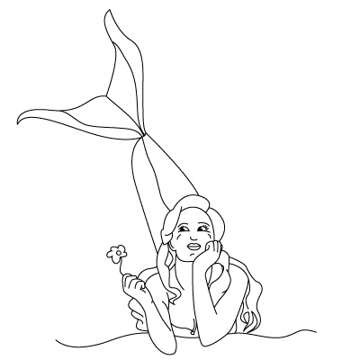 Arielle, die Meerjungfrau zeichnen 13