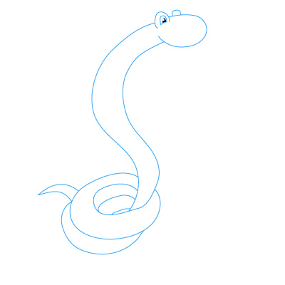 Schlange zeichnen 13