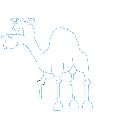 Kamel zeichnen 25