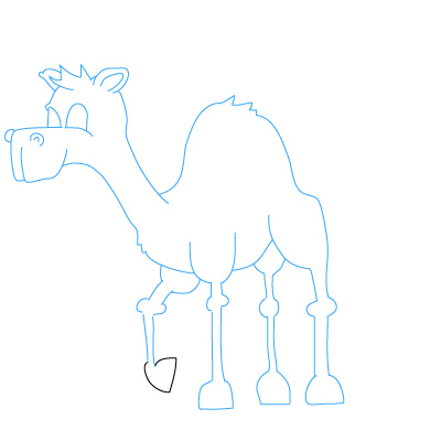 Kamel zeichnen 26