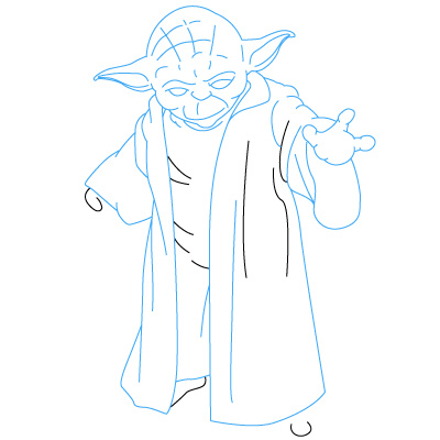 Yoda zeichnen 11