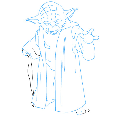 Yoda zeichnen 14
