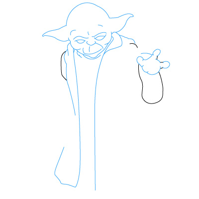 Yoda zeichnen 7