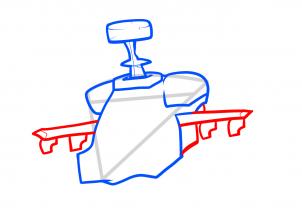 Hubschrauber Apache zeichnen lernen schritt für schritt tutorial 4