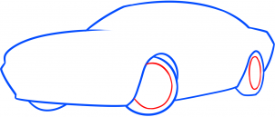 Dodge Challenger zeichnen lernen schritt für schritt tutorial 3