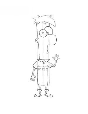 Ferb zeichnen 17