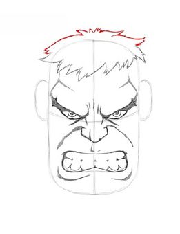 Hulk zeichnen 15