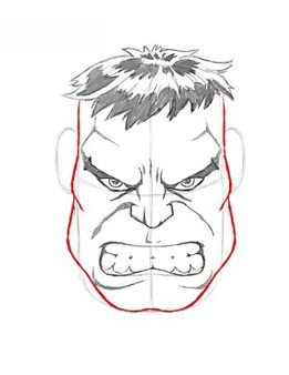Hulk zeichnen 18