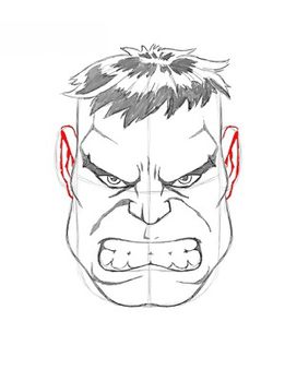 Hulk zeichnen 19