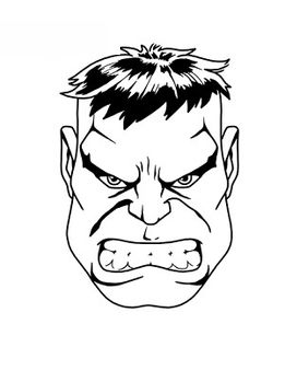 Hulk zeichnen 21