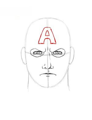 Captain America zeichnen 11