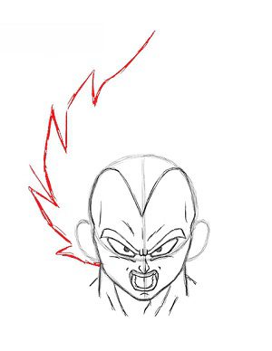 Vegeta zeichnen 16
