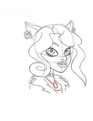 Clawdeen zeichnen 19