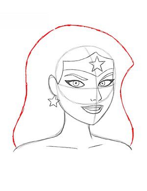 Wonder Woman zeichnen 19