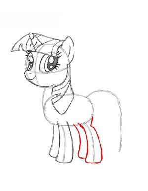My Little Pony – Twilight Sparkle zeichnen 16