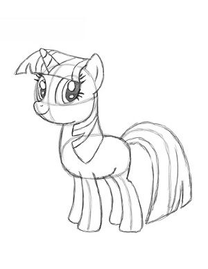 My Little Pony – Twilight Sparkle zeichnen 19