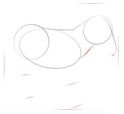 Esel zeichnen lernen schritt für schritt tutorial 3