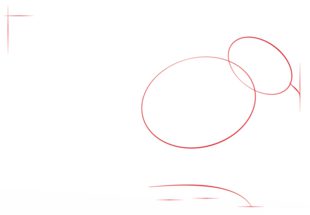 Vogel - Zaunkönig zeichnen lernen schritt für schritt tutorial 1