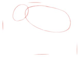 Elefant zeichnen lernen schritt für schritt tutorial 1