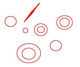 Einschusslöcher zeichnen lernen schritt für schritt tutorial 1