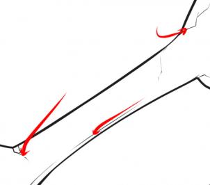 Knochen zeichnen lernen schritt für schritt tutorial 1