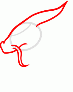 Asiatischer Drache zeichnen lernen 2