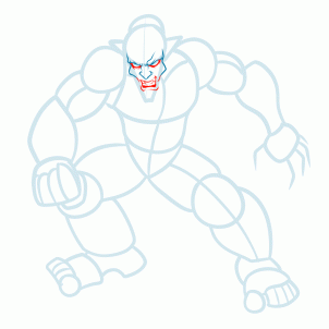 Ork zeichnen lernen 7