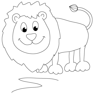 Gemacht leicht löwe zeichnen Einen Löwen