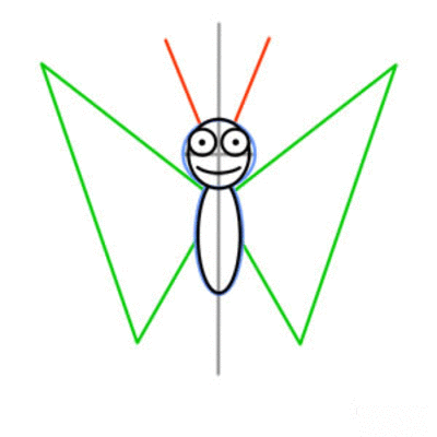 Schmetterling2 zeichnen 4