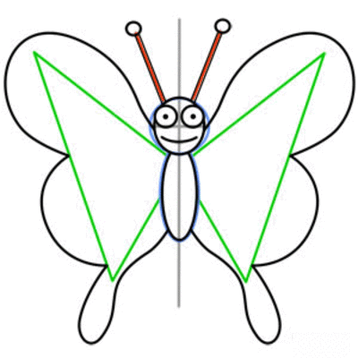Schmetterling2 zeichnen 6