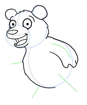 Panda zeichnen 6