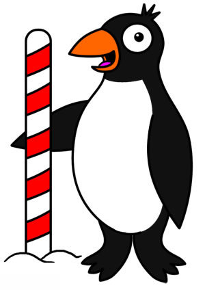 Pinguin zeichnen 9
